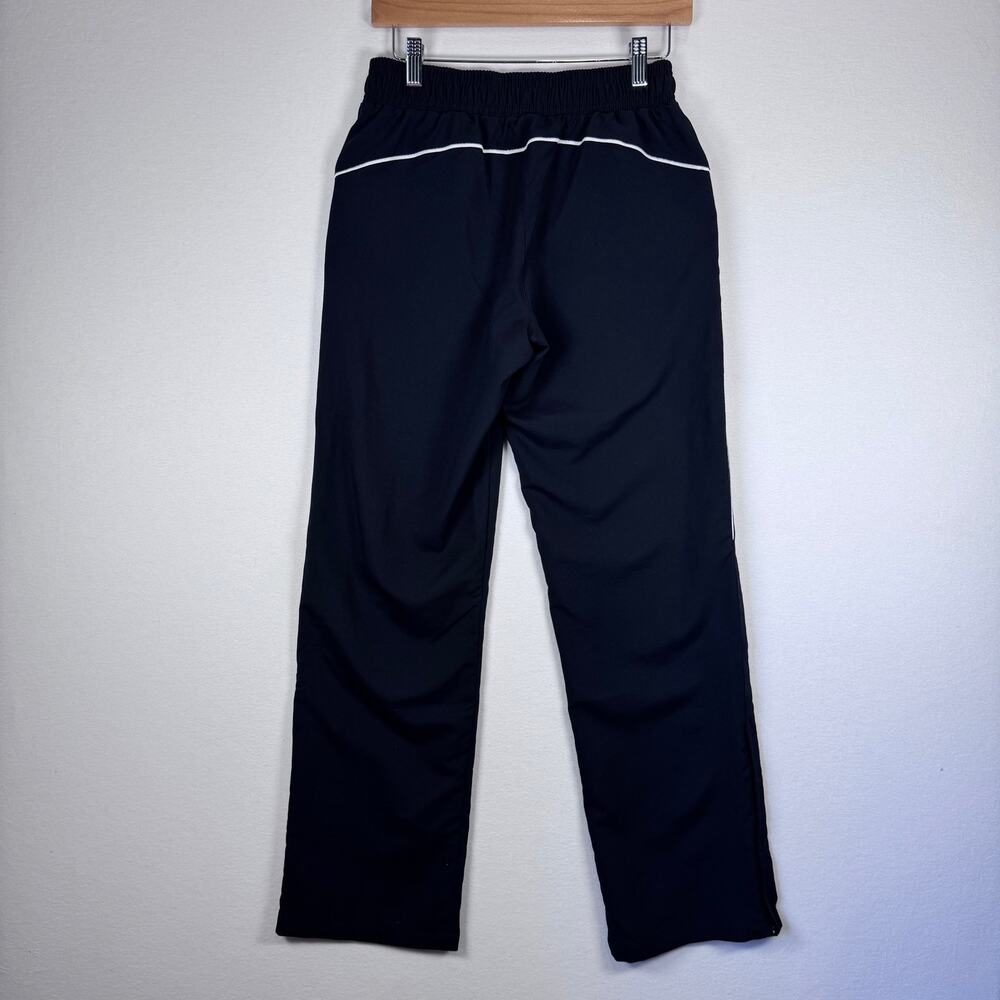 Brooks Running Pants Womens Small Long Black White Zip Ankle Track Pants 39" - Picture 8 of 13